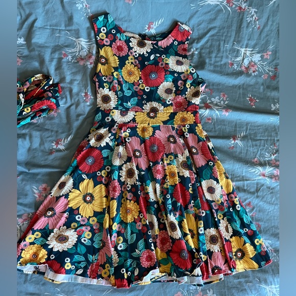 ModCloth Floral Dress size L - Picture 2 of 12